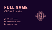 Homemade Business Card example 4