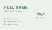 Horticulturist Business Card example 1