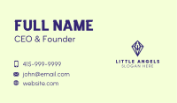 Diamond Pen Literature Business Card