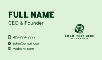 Eco Leaf Organic Spa Business Card