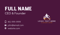 Sports Basketball Player Business Card