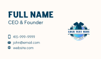 Laundry Clothing Apparel Business Card