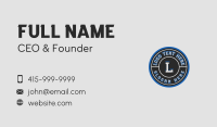 Masculine Badge Stamp Business Card