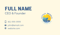 Sunny Cruise Vacation Travel Business Card