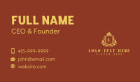 Royal Fashion Shield Business Card Design