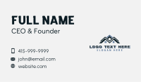 Roofing Real Estate Renovation Business Card