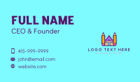 Crayon Business Card example 2