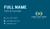 Solar Energy Technology Business Card