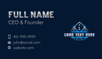 Hammer Nails Carpentry Business Card