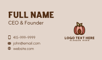 Apricot Fruit Orchard Business Card