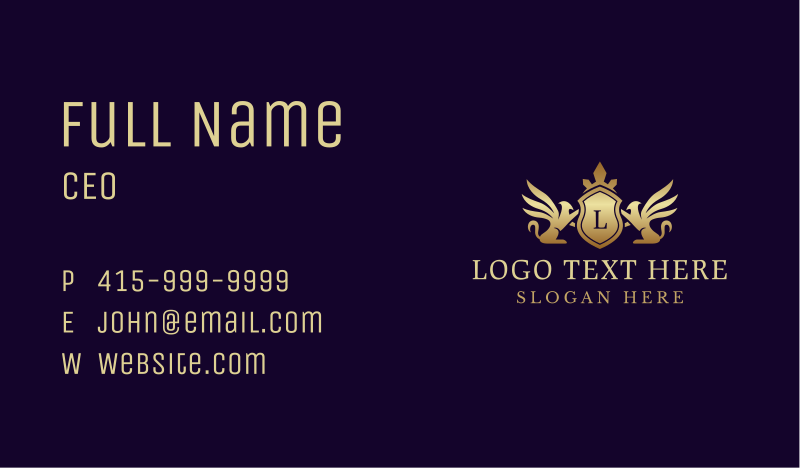 Elite Business Card example 4