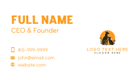 Dog Cat Animal Training Business Card