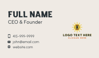African Drum Percussion Business Card