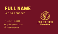 Asian Lantern Decoration Business Card