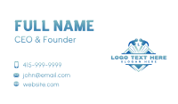 Builder Hammer Contractor Business Card