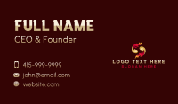 Flame Oil Biofuel Business Card