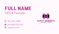 Firm Brand Letter H Business Card Image Preview