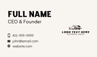 Auto Detailing Vehicle Business Card