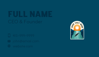 Kayak Canoe Adventure Business Card