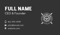 Tattoo Rockstar Thunder Business Card Design