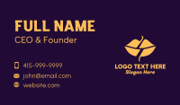 Speaking Business Card example 3