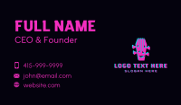 Guitar Business Card example 1