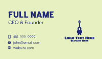 Childrens Song Business Card example 2