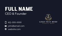 Female Law Justice  Business Card