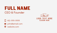 Fast Pickup Truck  Business Card Design