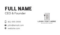 Power Outlet Plug Connector Business Card