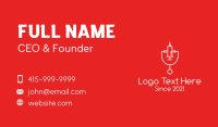 Anesthesia Business Card example 3