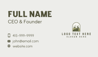 Grass Landscaping Lawn Business Card