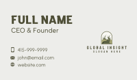 Grass Landscaping Lawn Business Card