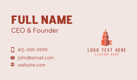 Orange Tower Business Card example 1