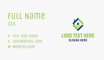 Home Realty Yard Business Card
