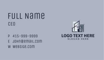 Architect Real Estate Business Card