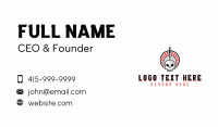 Skull Sword Weapon Business Card