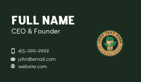 Boba Leaf Tea Business Card Design