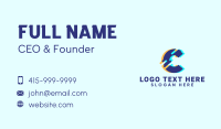 Letter C Business Card example 3