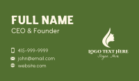 Female Business Card example 4