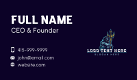 Poseidon Ocean Trident  Business Card