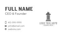 Grey Pillar City Business Card