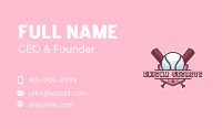 Baseball Bat Sports Business Card Image Preview