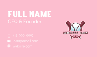 Baseball Bat Sports Business Card Image Preview