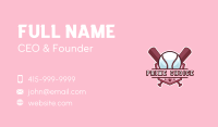 Baseball Bat Sports Business Card Image Preview