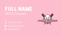 Baseball Bat Sports Business Card Image Preview