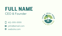 Golf Course Tournament Business Card