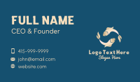 Beige Business Card example 1