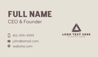 Creative Pyramid Studio Business Card Design