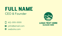 Eco Business Card example 3